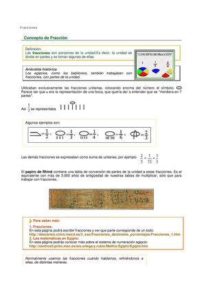 FRACCIONES