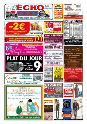 Calameo Echo De Mouscron Sem 37 2014