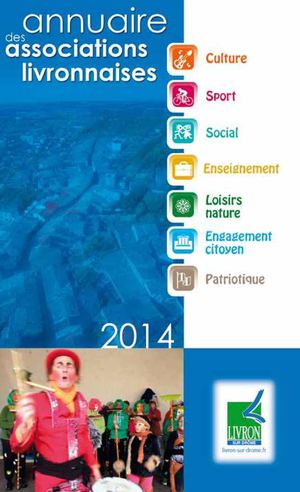 Annuaire des associations Livronnaises - 2014