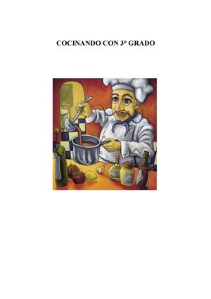 COCINANDO CON 3° GRADO