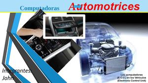 computadoras automotrices