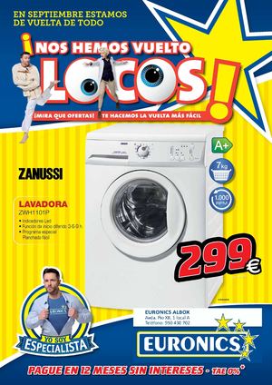 Euronics Albox - Folleto Septiembre 2014