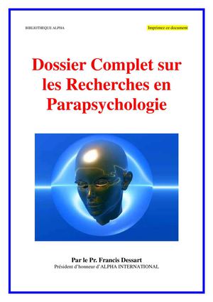 Dossier complet sur la Parapsychologie