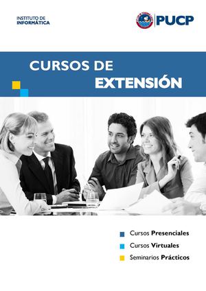Cursos de Extensión - InfoPUC
