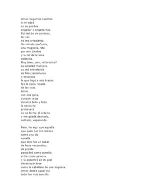 Oda al Amor- poema PN