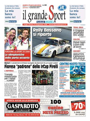 Il Grande Sport n. 201 del 7 settembre 2014