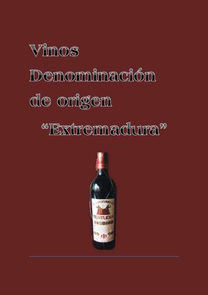 Vinos Denominación de origen Extremadura