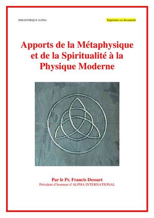 Métaphysique et Spiritualité