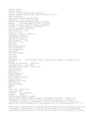 GUSTAVO CERATI UN GRANDE DE LA MUSICA