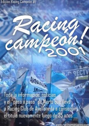 Racing Campeón 2001