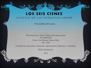 Psicoanálisis del cuento Los seis cisnes