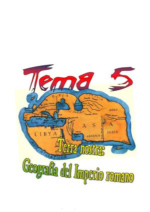 Tema 5 - Geografía del Imperio 