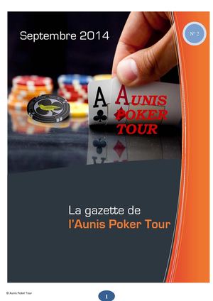 La gazette de l'Aunis Poker Tour - n°2