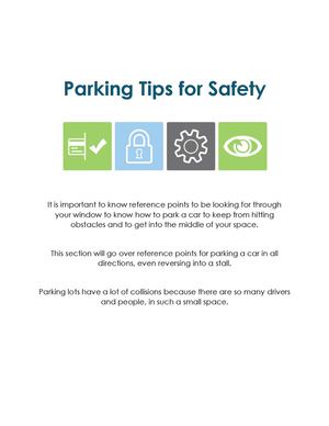 Parking Tips for Safety
