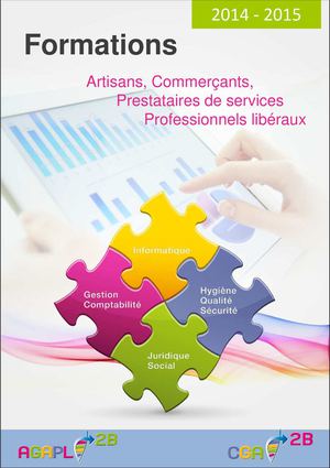 PROGRAMME FORMATIONS CGA2B AGAPL2B 2014_2015