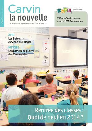 Carvin la nouvelle, n°200 - Septembre 2014
