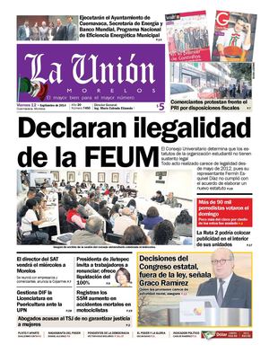 La Unión de Morelos 12 Septiembre 2014