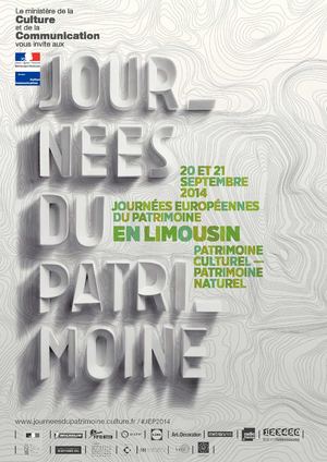 Programme des Journées Européennes du Patrimoine en Limousin 