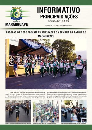 26° Informativo On Line da Prefeitura de Maranguape