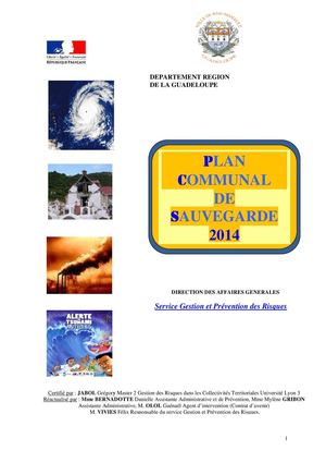 Plan Communal de Sauvegarde