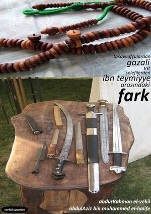 TASAVVUFÇULARDAN  GAZALİ  VE  SELEFİLERDEN  İBN TEYMİYYE  ARASINDAKİ FARK