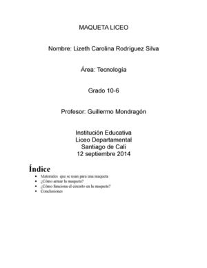 Maqueta Liceo 