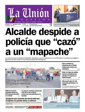 La Unión de Morelos 13 Septiembre 2014