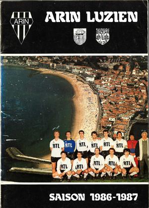 Arin Luzien - Plaquette 1986 - 1987
