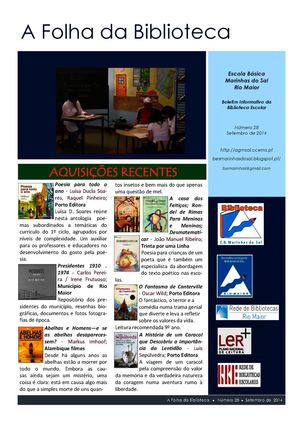 A Folha Da Biblioteca 28