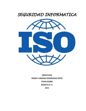 SEGURIDAD DE LA INFORMACIÓN. 