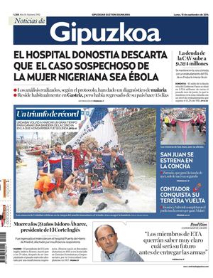 Noticias de Gipuzkoa 20140915