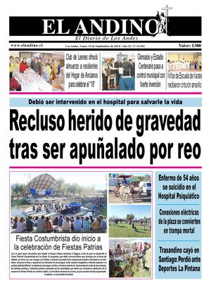 Diario El Andino - 15 de Septiembre de 2014