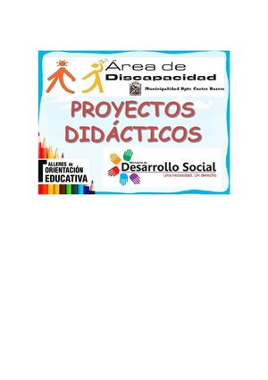 Taller del Área de Discapacidad de Castro Barros