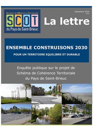 La Lettre du SCOT du Pays de Saint-Brieuc - septembre 2014
