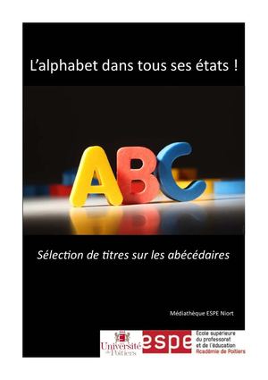 L'alphabet dans tous ses états !