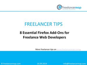 8 Essential Firefox Add-Ons for Freelance Web Developers