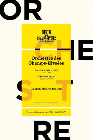 Orchestre des Champs-Elysées, Philippe Herreweghe 26/09/14