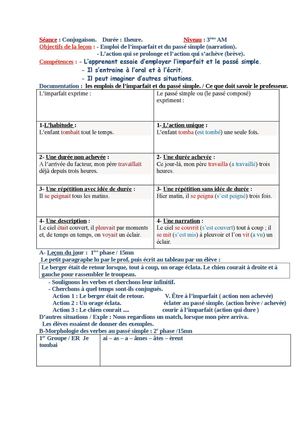 Réalisation d'un cours / Exemple.
