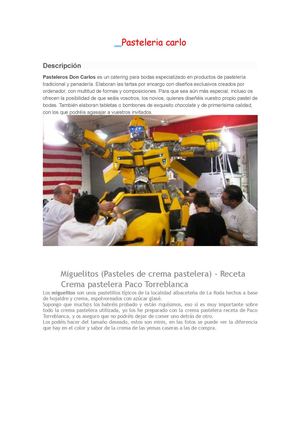 pasteleria carlo