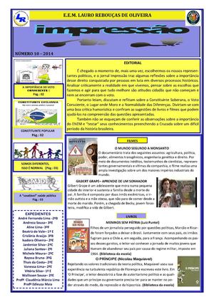 Jornal Escolar - 10ª Edição