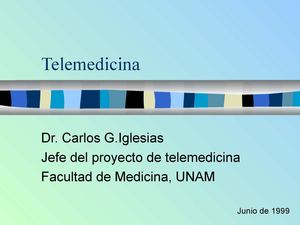 telemedicina