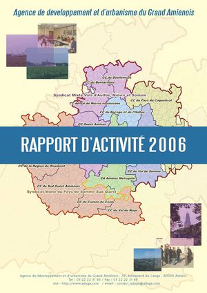 Rapport d'activité ADUGA 2006