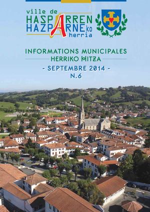 Magazine municipal - Septembre 2014