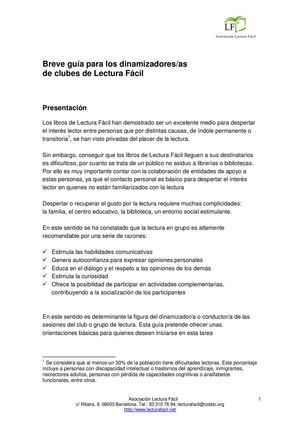 Orientaciones para dinamización lectora