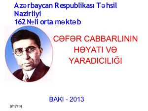 Cəfər Cabbarlı(3)
