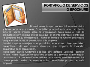 portafolio de servicios