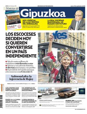 Noticias de Gipuzkoa 20140918