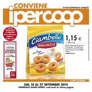 Volantino Coop Puglia 18-27 settembre