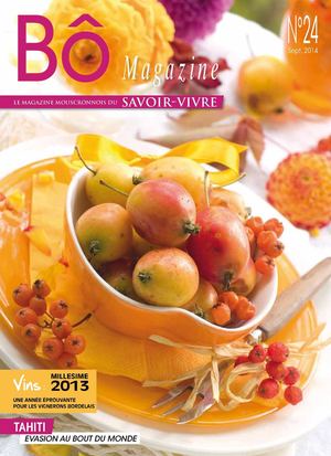 Bô Magazine Septembre 2014