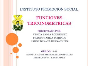 funciones trigonometricas